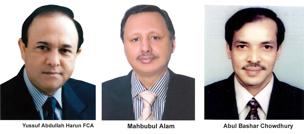 Mr.Yussuf Abdullah Harun MP & Mr. Mahbubul Alam and Mr. Abul Bashar Chowdhury re-elected as Chairman, Vice Chairman and EC Chairman respectively