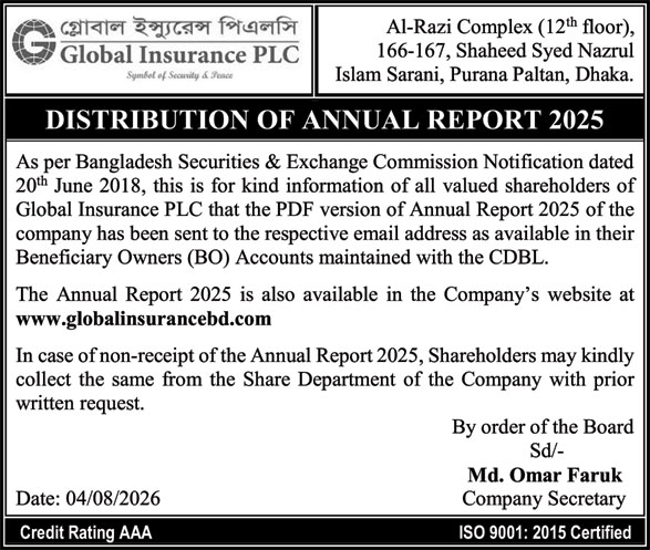 Global Insurance ANNUAL REPORT 2025